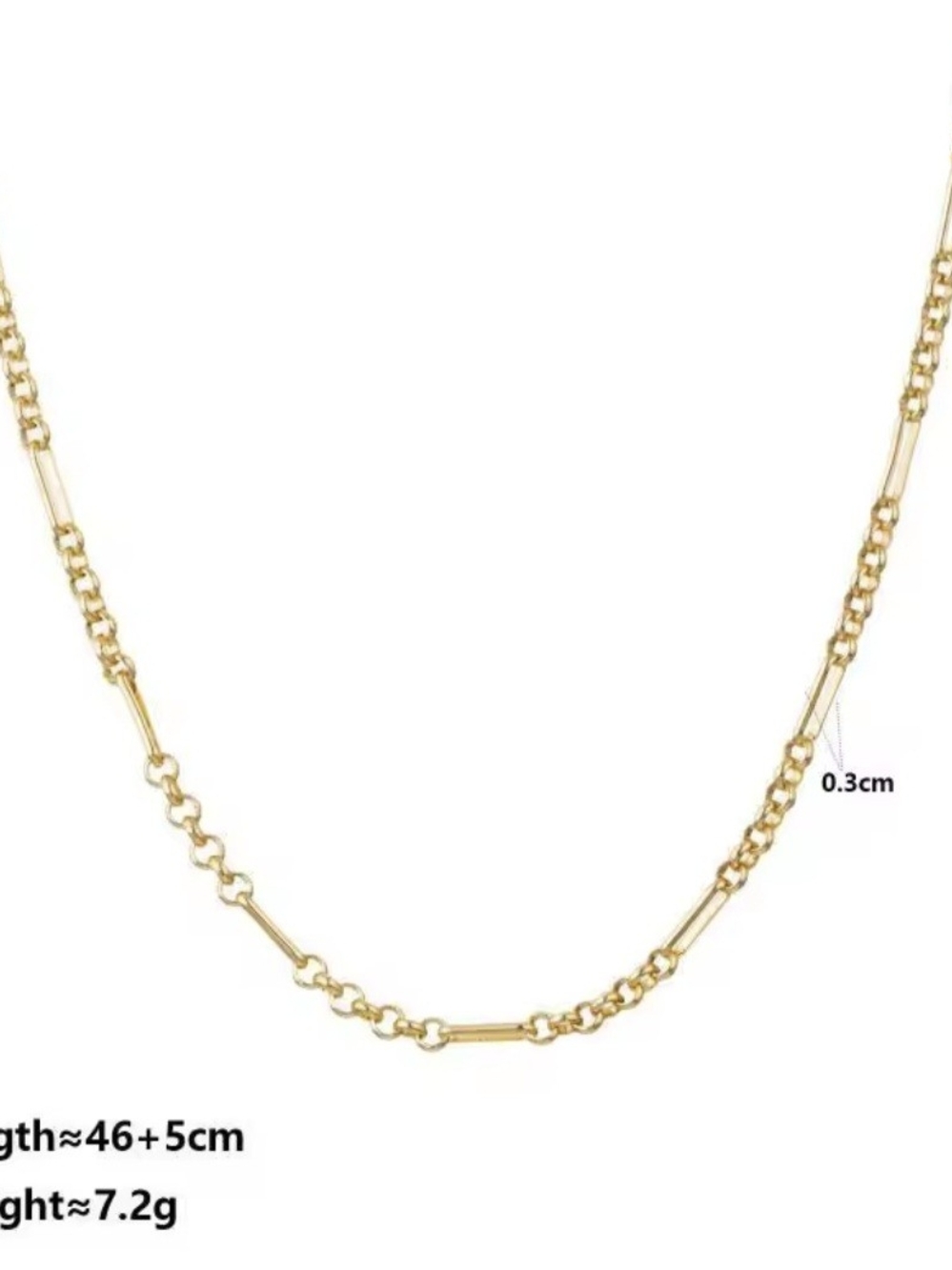 💛💛NEW💛💛 CLASSY!! Baby ROLO Necklace In GOLD Plating